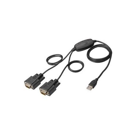 1.5M USB 2.0 to RS232*2 Cable Chipset. FT2232H