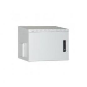 12U wall mounting cabinet, outdoor, IP55 713x600x450 mm, double wall, grey (RAL 7035) color grey (RAL 7035)