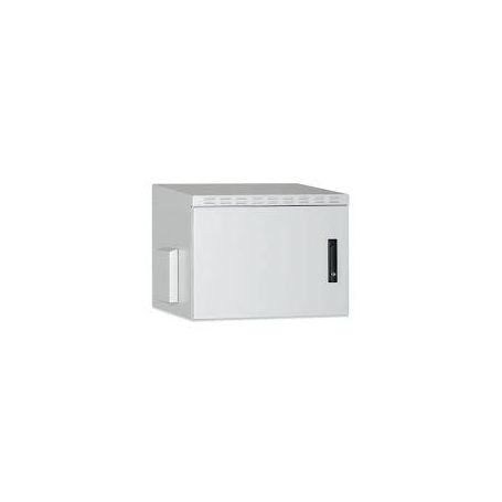 12U wall mounting cabinet, outdoor, IP55 713x600x600 mm, color grey (RAL 7035)