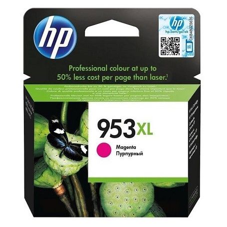 HP 953XL High Yield Magenta Original Ink Cartridge - F6U17AEBGY
