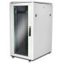 22U wall mounting cabinet, outdoor, IP55 1157x600x600 mm, double wall, grey (RAL 7035) color grey (RAL 7035)