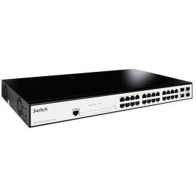 24-port Gigabit Layer 2 Switch 24-port 10/100/1000Base TX + 4 SFP ports