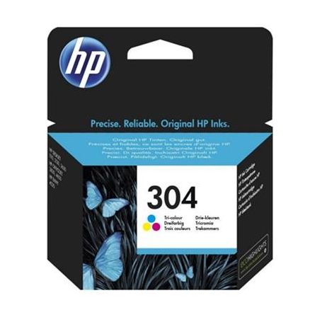 HP 304 Tri-color Ink Cartridge - N9K05AEABE
