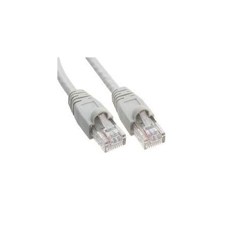 CAT 5e U-UTP patch cable, Cu, PVC AWG 26/7, length 0.5 m, color grey