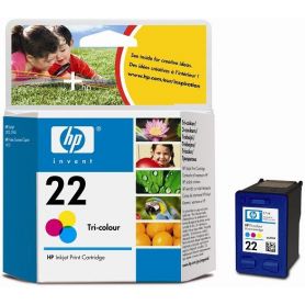 HP 22 Inkjet Print Cartridge, tri-colour (5 ml) - C9352AEABE