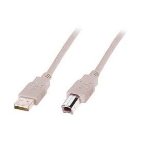 USB connection cable, type A - B M/M, 3.0m, USB 2.0 suitable, be