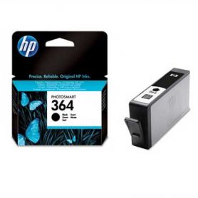 HP 364 Black Ink Cartridge with Vivera Ink - CB316EEABE