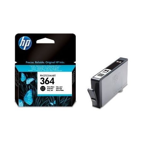 HP 364 Photo Black Ink Cartridge with Vivera Ink - CB317EE-ABE