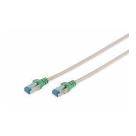 CAT 5e F-UTP crossover patch cable, Cu, PVC AWG 26/7, length 1 m, color grey