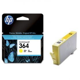HP 364 Yellow Ink Cartridge with Vivera Ink - CB320EEABE
