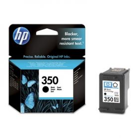 HP 350 Black Inkjet Print Cartridge with Vivera Ink - CB335EEABE