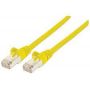 CAT 5e SF-UTP patch cable, PVC AWG 26/7, length 2 m, color yellow