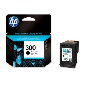 HP 300 Black Ink Cartridge with Vivera Ink - CC640EE-ABE
