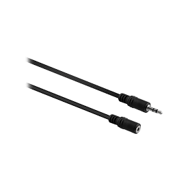 Headset extension cable, TRRS 3.5mm (4pin) M/F, 2.0m, bl
