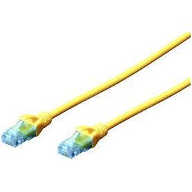 CAT 5e U-UTP patch cable, Cu, PVC AWG 26/7, length 2 m, color yellow