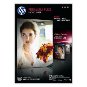 HP Premium Plus Semi-gloss Photo Paper-20 sht/A4/210 x 297 mm - CR673A