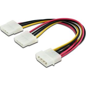 Internal Y-power supply cable 0.20m, IDE - 2x IDE connector,