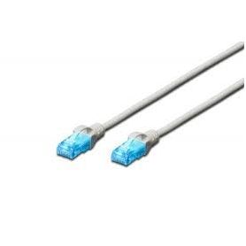 CAT 5e F-UTP patch cable, PVC AWG 26/7, length 3 m, color grey