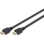HDMI Standard connection cable, type A M/M, 2.0m, w/Ethernet, Full HD, gold, bl