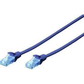 CAT 5e U-UTP patch cable, Cu, PVC AWG 26/7, length 3 m, color blue
