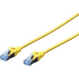 CAT 5e SF-UTP patch cable, Cu, PVC AWG 26/7, length 2 m, color yellow