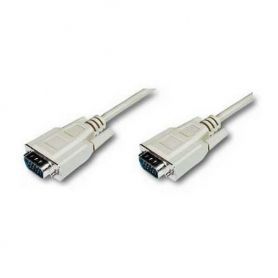 VGA Monitor connection cable, HD15 M/M, 1.8m, 3CF/4C, be