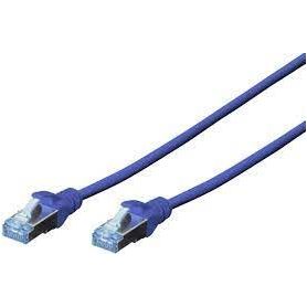 CAT 5e SF-UTP patch cable, PVC AWG 26/7, length 5 m, color grey