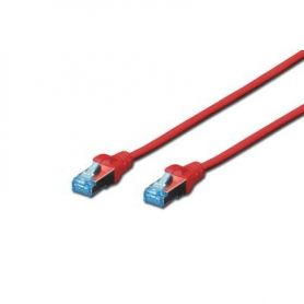 CAT 5e SF-UTP patch cable, PVC AWG 26/7, length 5 m, color red