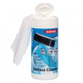 Office Cleaning Wipes 100 sheets For monitor Screens and Plastic surfaces Anti-static, Biodegradable