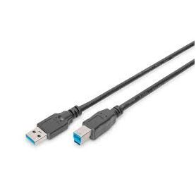 USB 3.0 connection cable, type A - B M/M, 1.8m, USB 3.0 conform, UL, bl