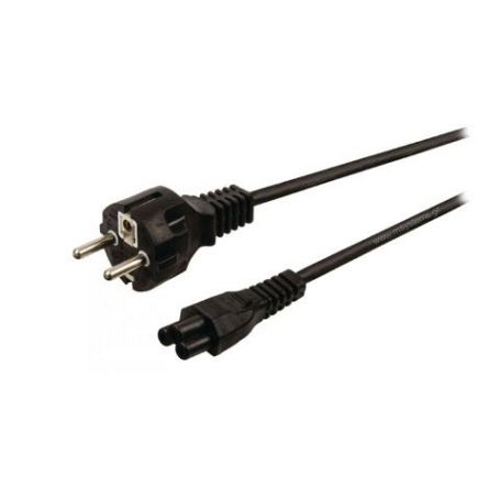 Power Cord, CEE 7/7 (Typ-F) - C5 M/F, 1.8m, H05VV-F3G 0.75qmm, bl