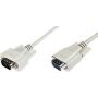 VGA Monitor connection cable, HD15 M/M, 3.0m, 3CF/4C, be