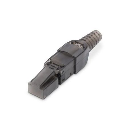 CAT 6A connector for field assembly, unshielded AWG 27/7 to 22/1, solid and stranded wire