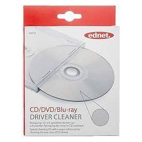 Cleaning CD with a super soft brush for cleaning the laserlens of CD-drives