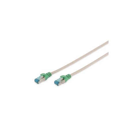 CAT 5e F-UTP crossover patch cable, Cu, PVC AWG 26/7, length 5 m, color grey