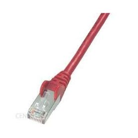 CAT 5e SF-UTP patch cable, Cu, PVC AWG 26/7, length 5 m, color red