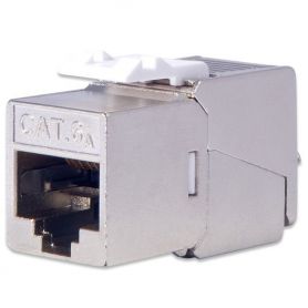 DIGITUS CAT 6A Keystone Jack, shielded 500 MHz acc.ISO/IEC 60603-7-51,11801 AMD2.2010-04, tool free connection