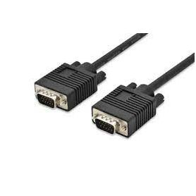 VGA Monitor connection cable, HD15 M/M, 3.0m, 3Coax/7C, 2xferrite, be