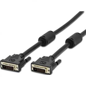 DVI connection cable, DVI(24+1) M/M, 2.0m, DVI-D Dual Link, bl