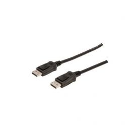 DisplayPort connection cable, DP M/M, 2.0m, w/interlock, DP, Ultra HD 4K, bl