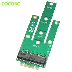 PCIe adaptercard NGFF(M.2) to SATA SATA III, up to 6.0Gb/s, PCI Express M.2 socket 2 (B Key) & 3 (M Key)