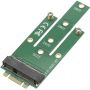 PCIe Adaptercard NGFF(M.2) to MSATA mSATA SSD, SATA III up to 6Gb/s socket 2 (B Key) 3 (M Key)