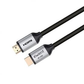 EWENT Cabo Premium High Speed HDMI 2.0 com Ethernet, preto, M/M 3.0m, 4K@60Hz, HDR - EC1347