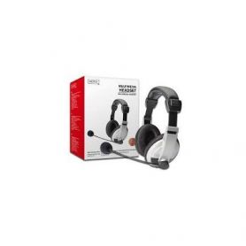 Stereo Multimedia Headset, with microphone Cable length 1,8m, with volume control 2 x 3,5mm stereo jacks