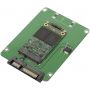 Convertercard SATA7+15PIN to mSATA SSD, SATA III, up to 6.0Gb/s 50mm full-height mSATA SSD