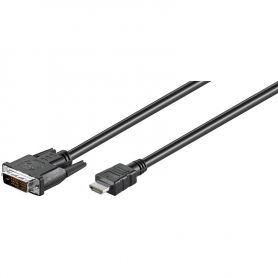 EWENT Cabo Adaptador HDMI, A/M - DVI-D(18+1)M, 3.0m - EC1351
