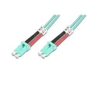 FO patch cord, duplex, LC to LC MM OM2 50/125 u, 2 m Length 2m