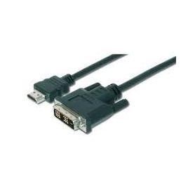 HDMI adapter cable, type A-DVI(18+1) M/M, 5.0m, Full HD, bl
