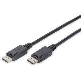 DisplayPort connection cable, DP M/M, 2.0m, w/interlock, DP 1.2, Ultra HD 4K, bl
