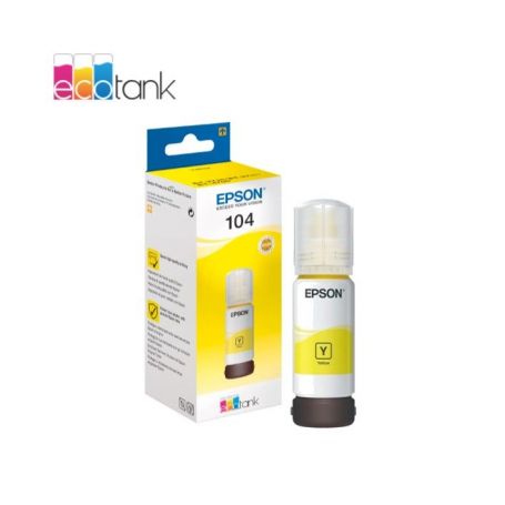 Epson 104 EcoTank Yellow ink bottle - C13T00P440